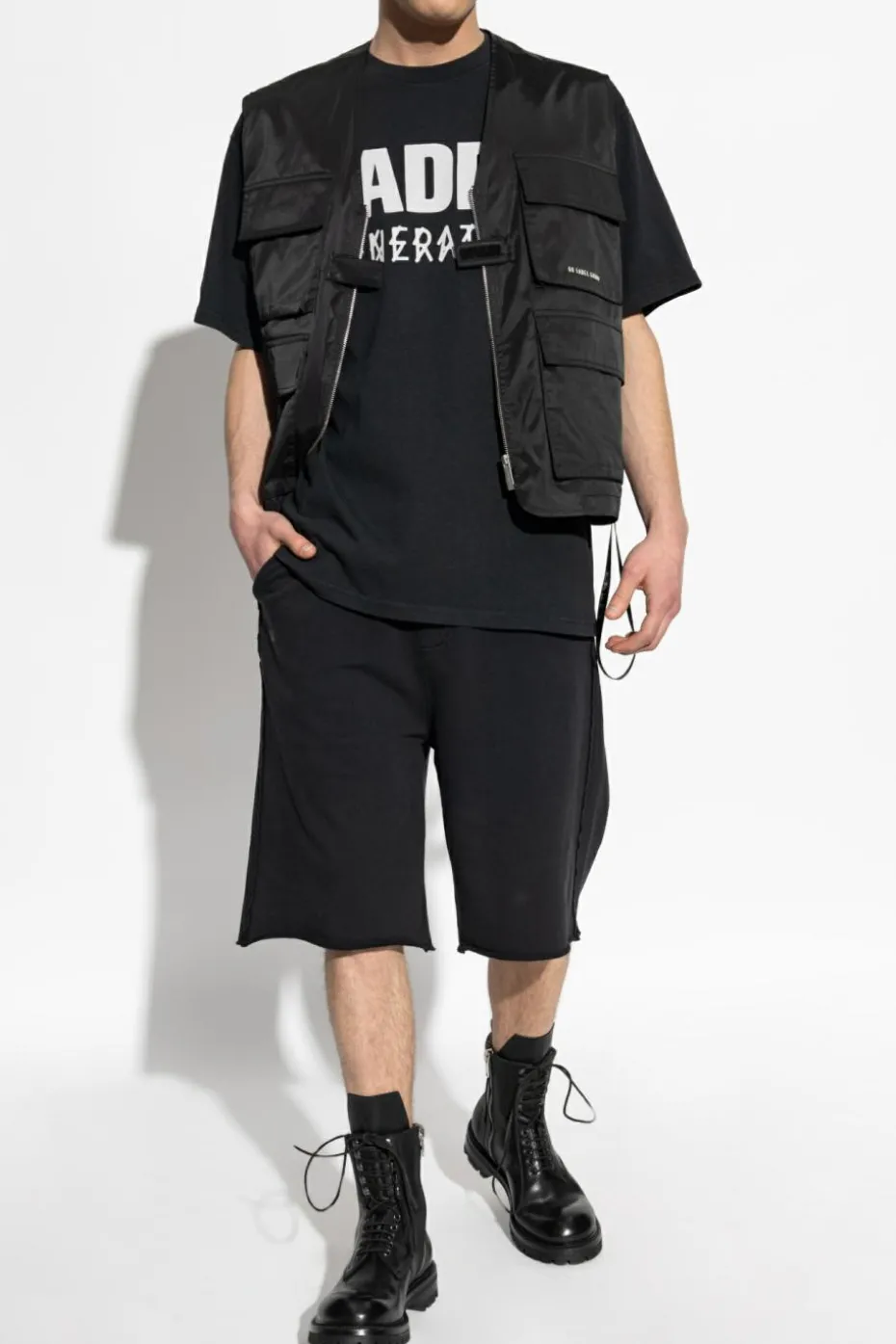 44 Label Group BLACK Logo shorts