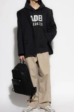 44 Label Group BLACK Printed sweatshirt