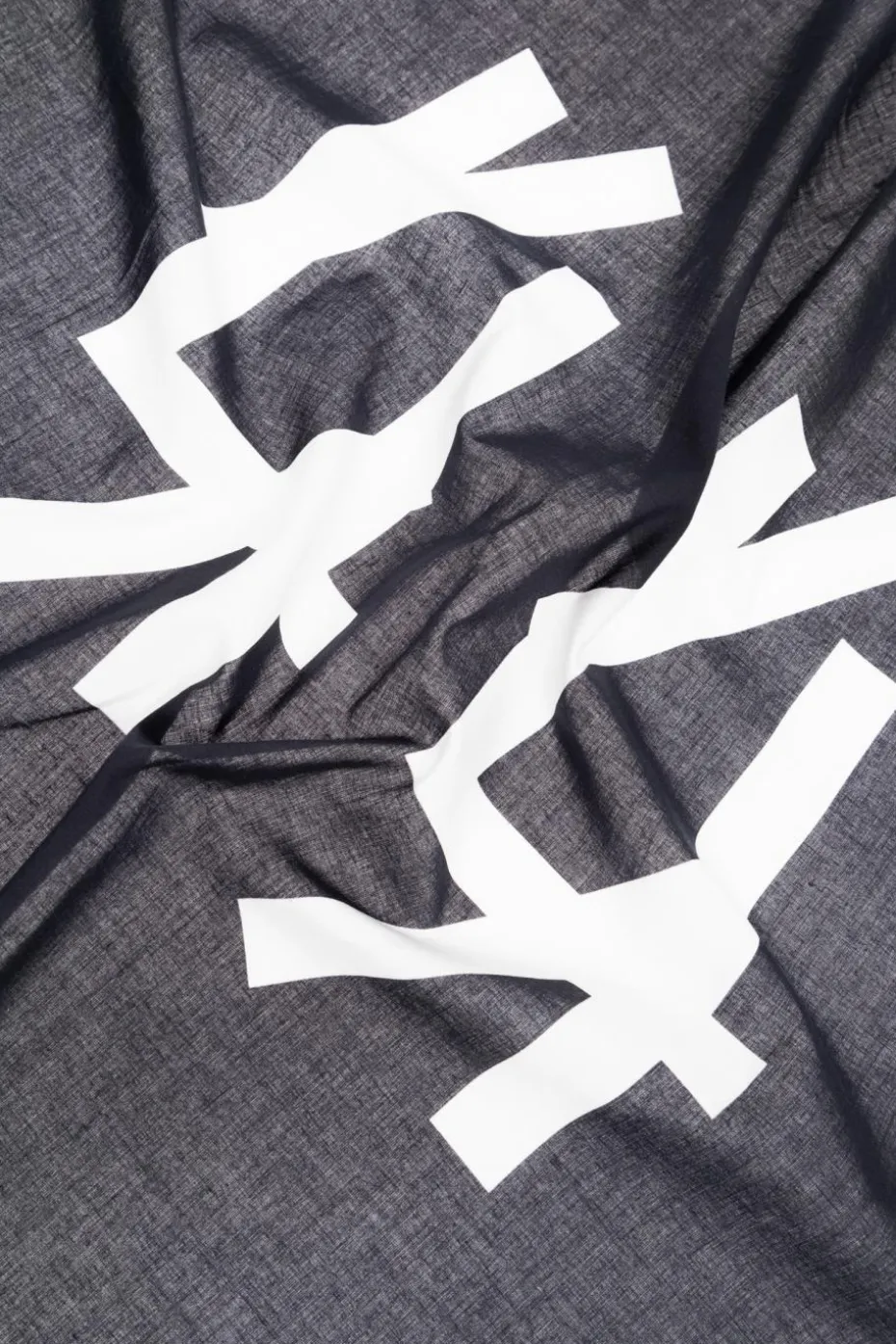44 Label Group BLACK Scarf with logo