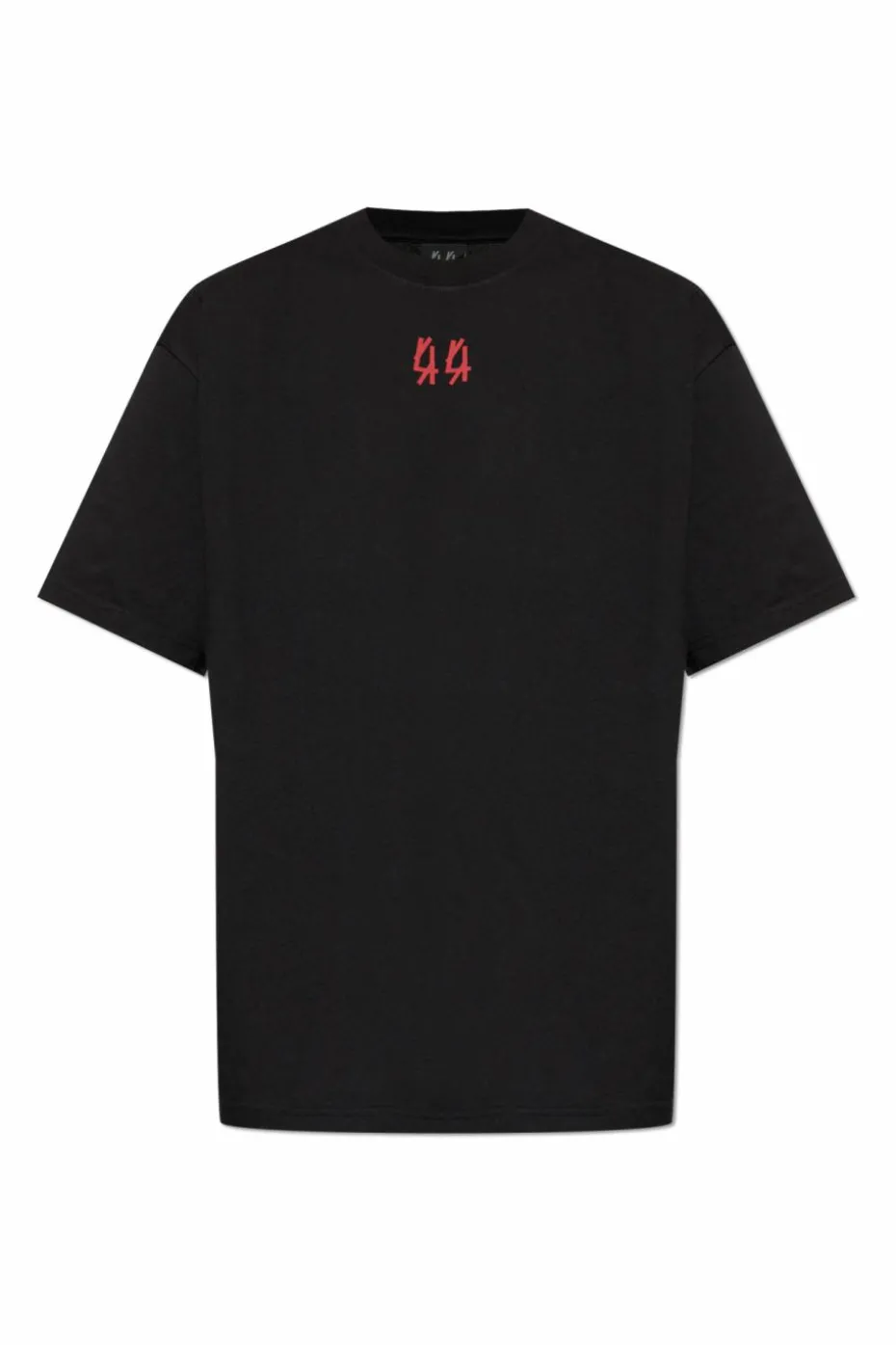 44 Label Group BLACK T-shirt with logo