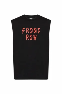 44 Label Group BLACK T-shirt with logo