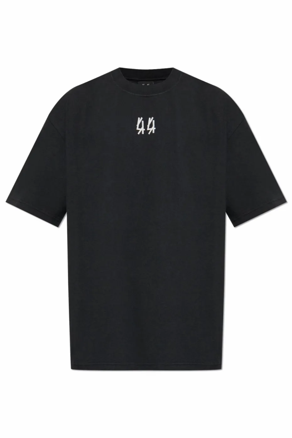 44 Label Group BLACK T-shirt with logo