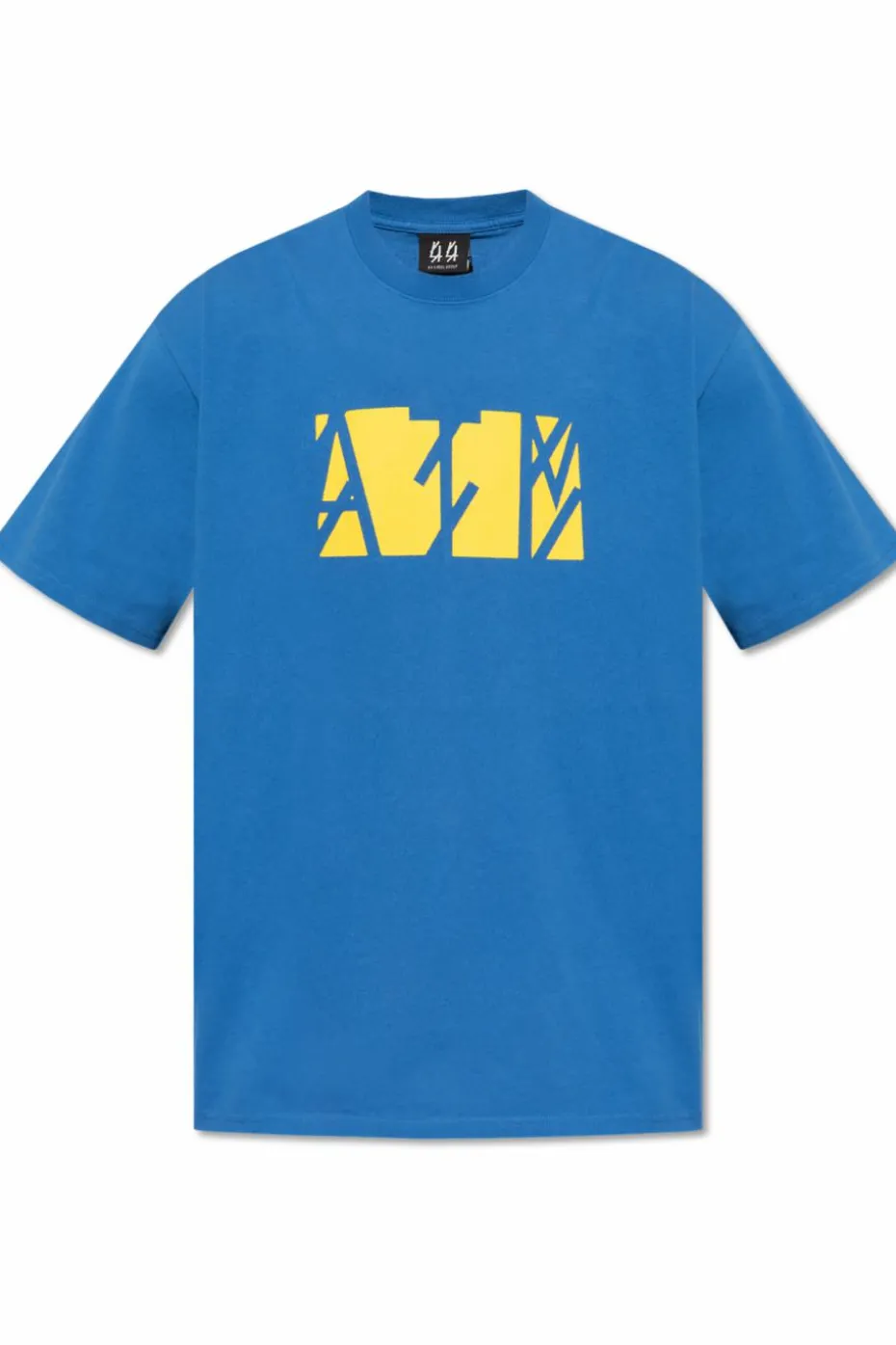 44 Label Group BLUE Cotton T-shirt