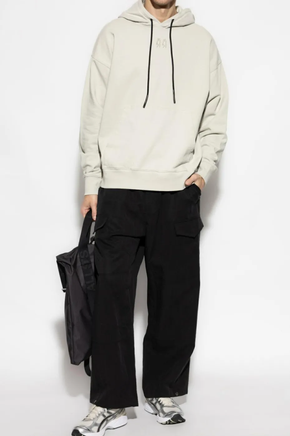 44 Label Group GREY Cotton sweatshirt