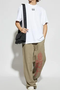 44 Label Group WHITE T-shirt with logo