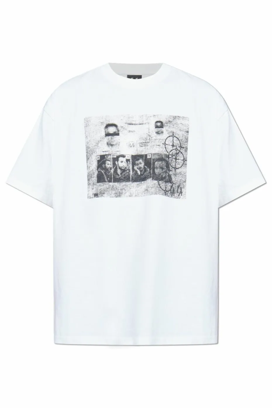 44 Label Group WHITE T-shirt with logo