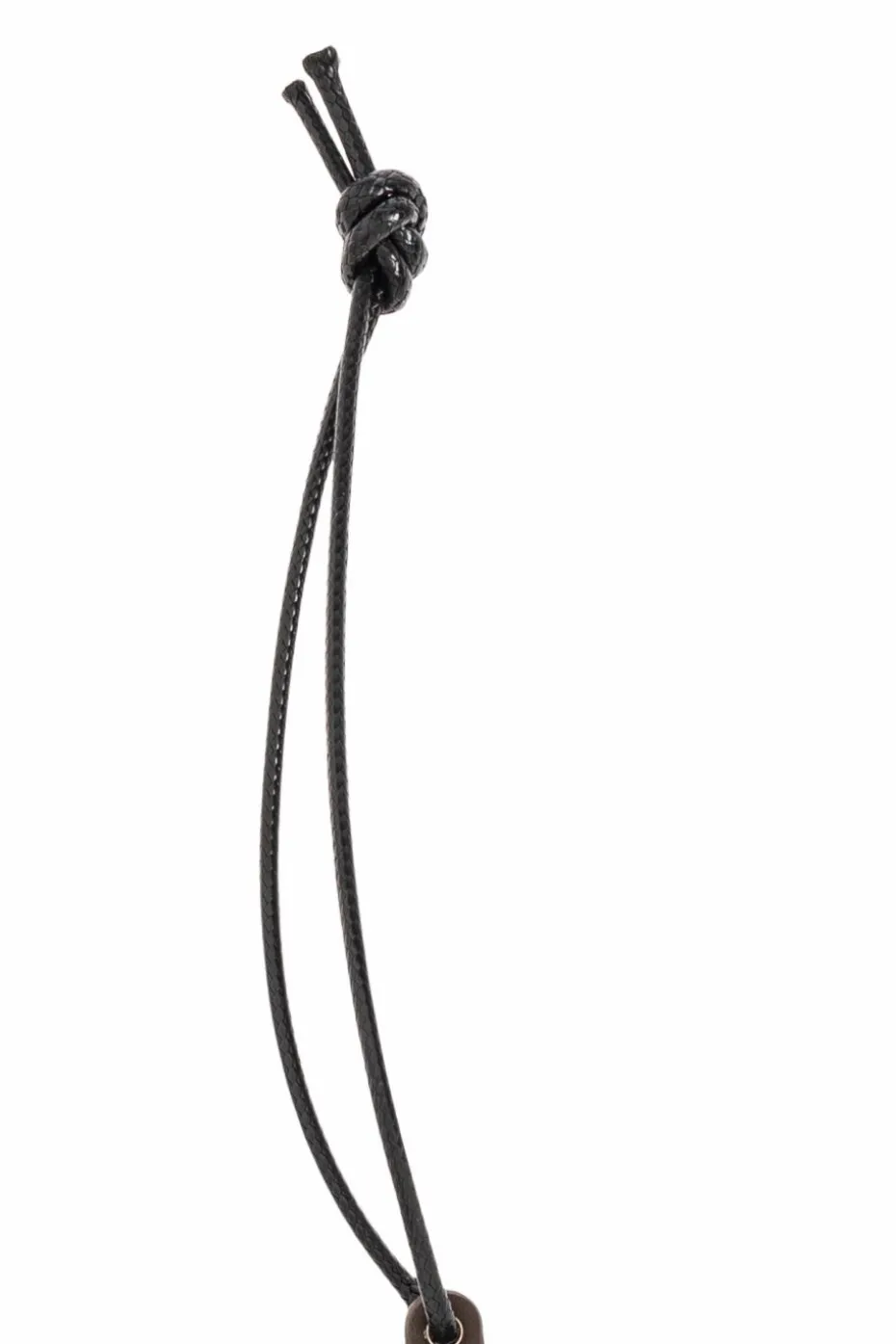 A BATHING APE® BROWN Logo pendant