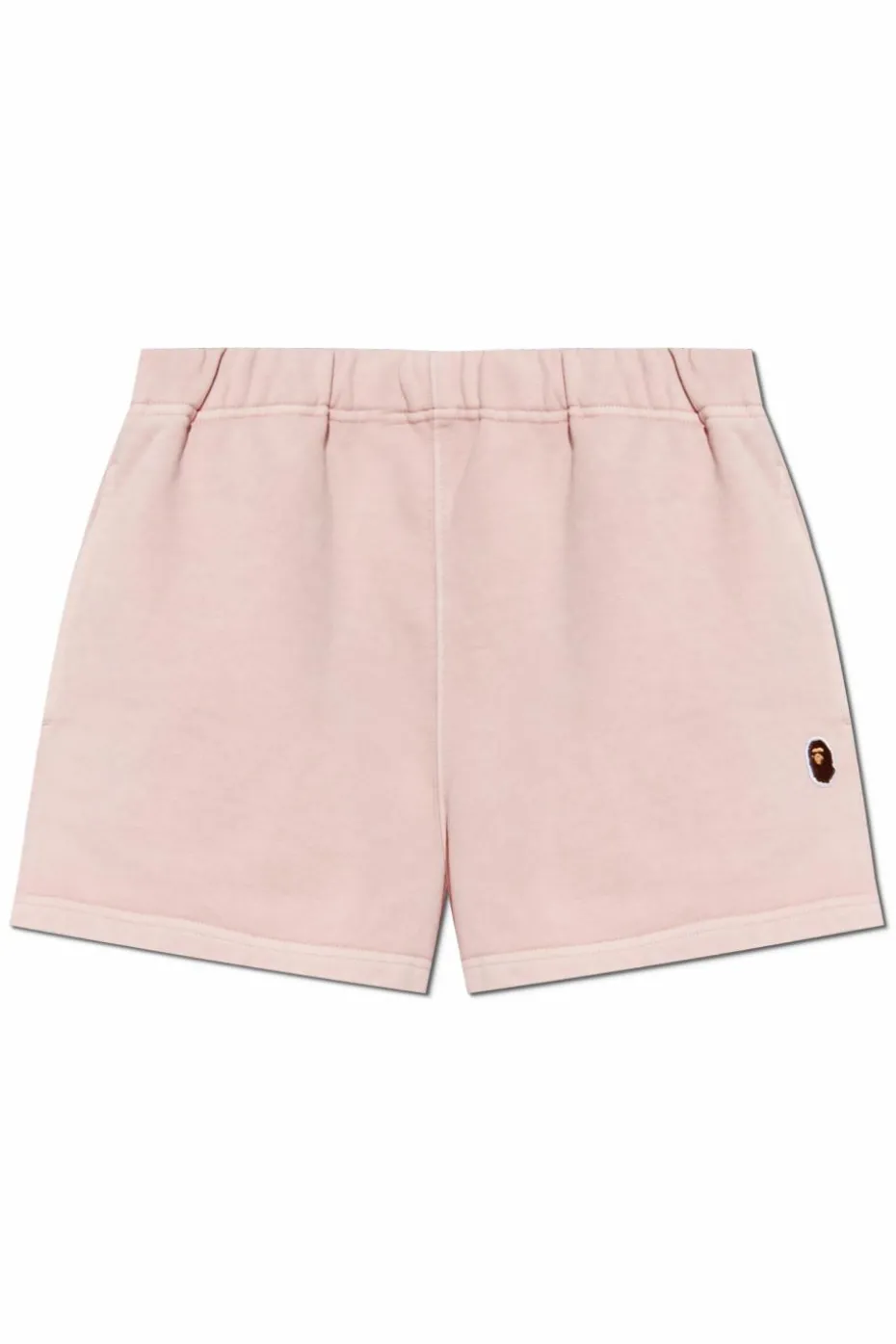 A BATHING APE® PINK Logo shorts