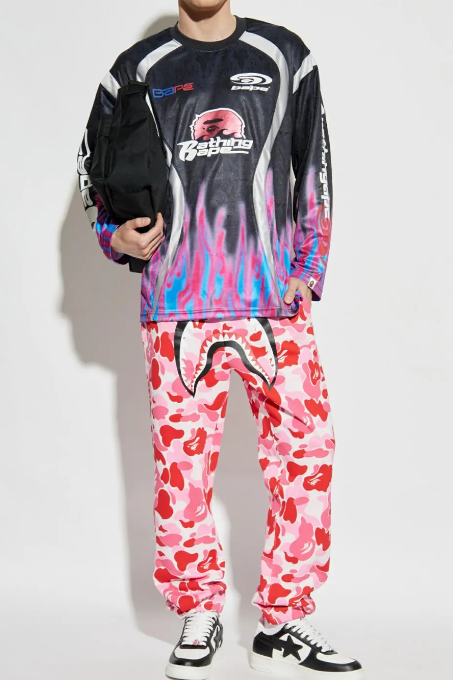 A BATHING APE® PINK Sweatpants