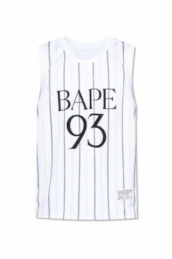A BATHING APEĀ® WHITE Sleeveless T-shirt