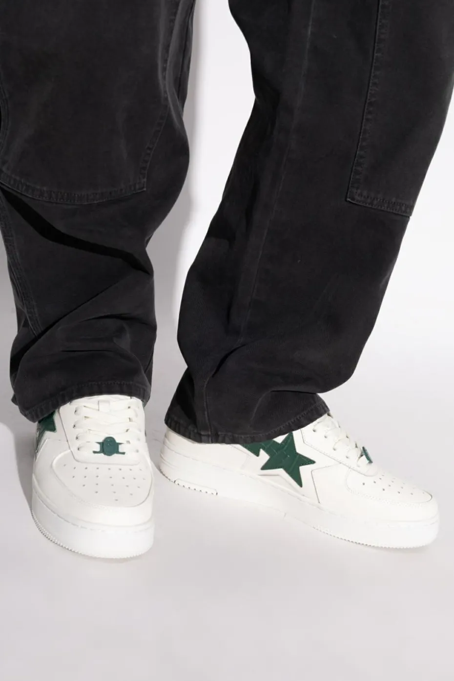 A BATHING APE® WHITE Sneakers
