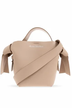 Acne Studios beige āMusubi Miniā shoulder bag