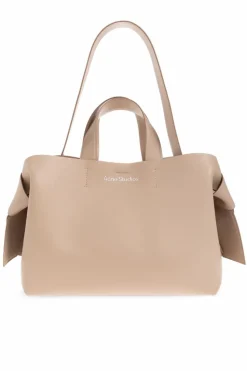 Acne Studios beige āMusubi Midiā shopper bag