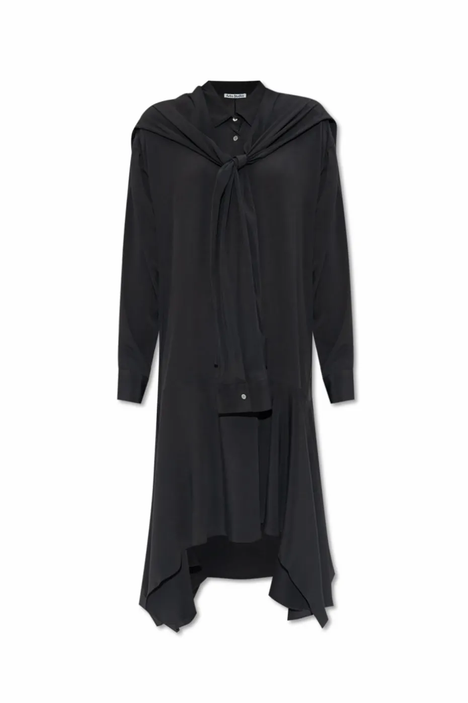 Acne Studios BLACK Dress with collar
