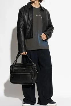 Acne Studios BLACK Leather jacket