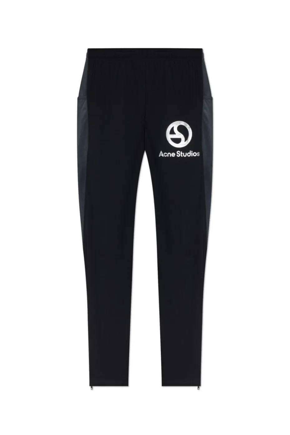 Acne Studios BLACK Pants with logo