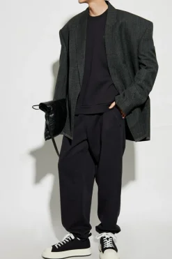 Acne Studios BLACK Sweatpants with logo