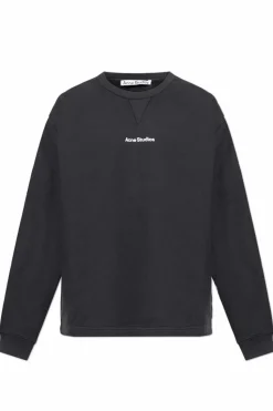 Acne Studios BLACK Sweatshirt with logo