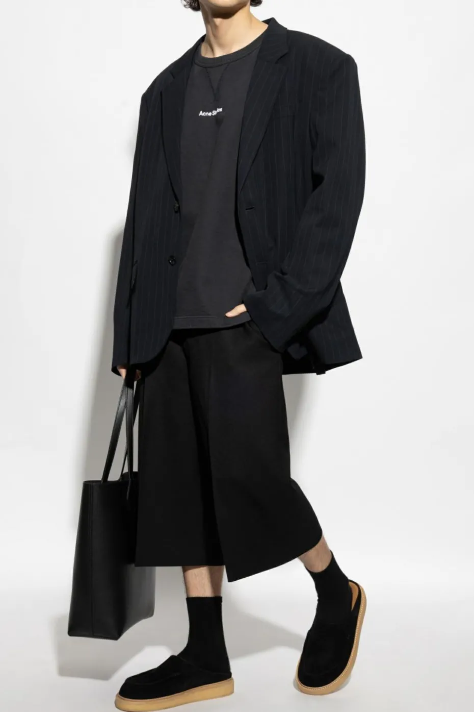 Acne Studios BLACK Sweatshirt with logo