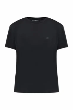 Acne Studios BLACK T-shirt with logo