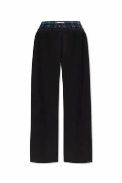 Acne Studios BLACK Wide-leg sweatpants