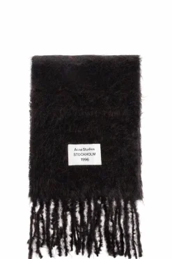 Acne Studios BLACK Wool scarf