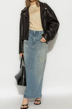 Acne Studios BLUE Denim skirt