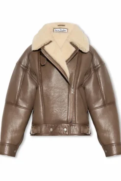 Acne Studios BROWN Leather jacket