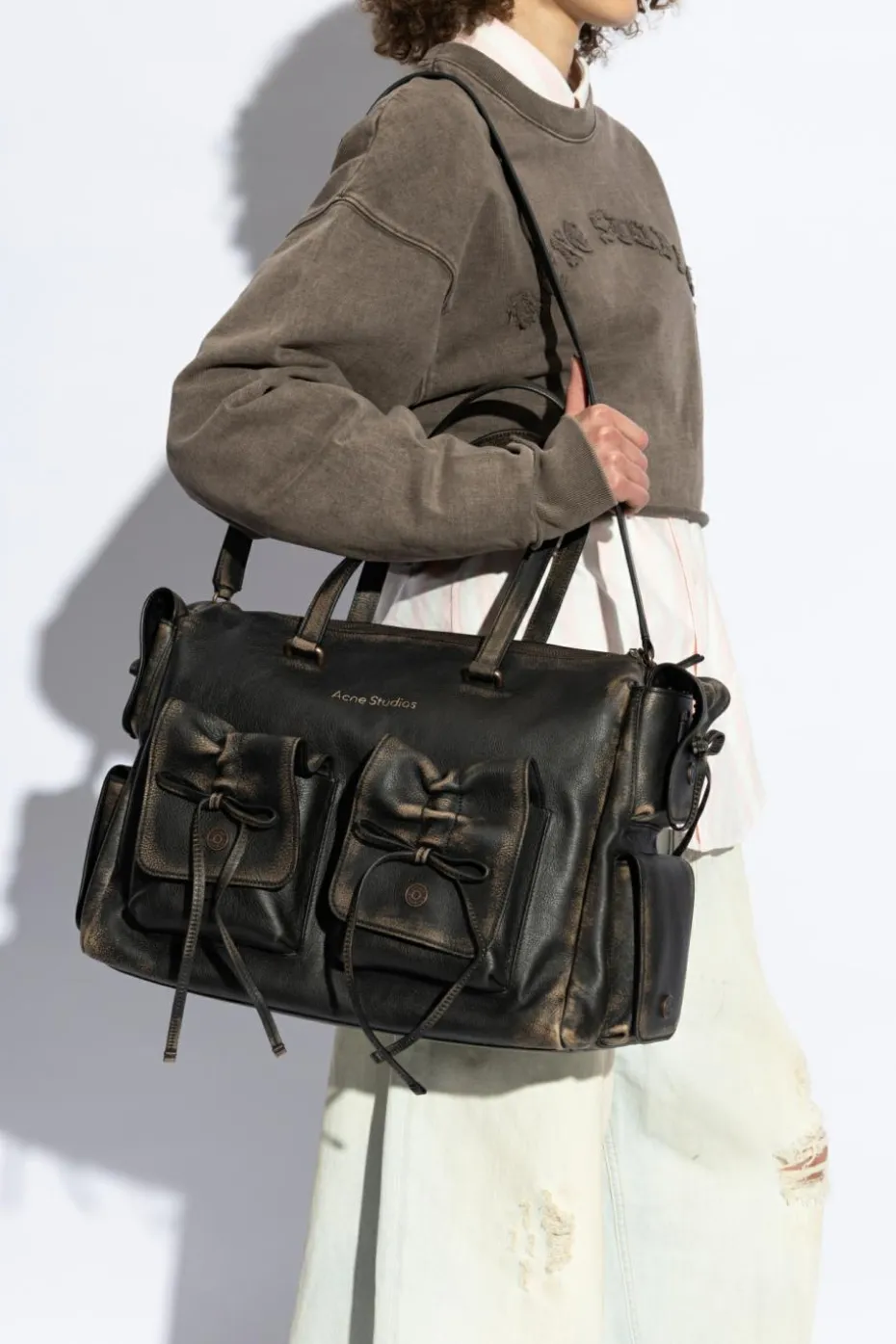 Acne Studios BROWN Leather handbag