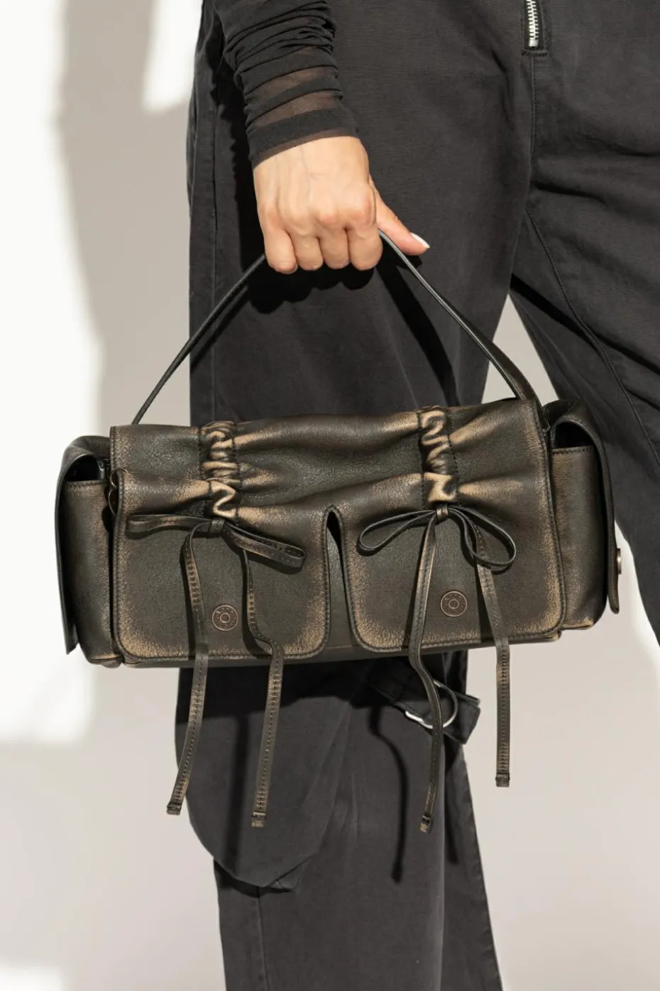 Acne Studios BROWN Leather handbag