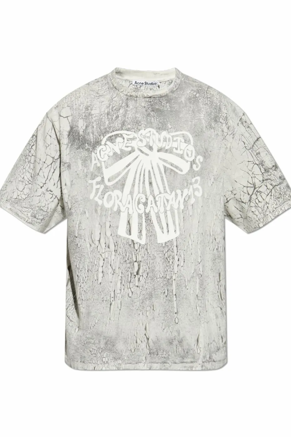 Acne Studios GREY Logo T-shirt