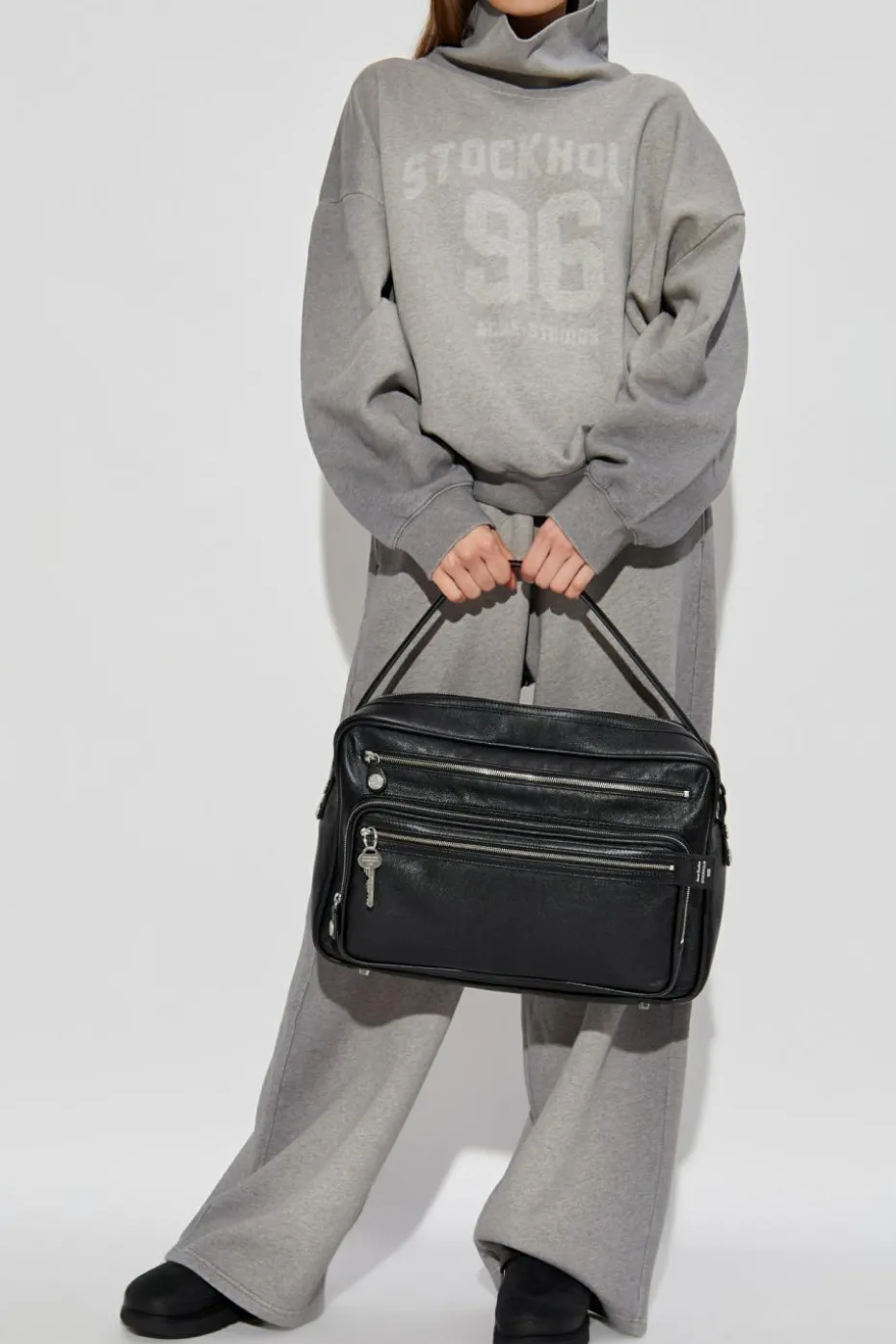 Acne Studios GREY Printed sweatshirt
