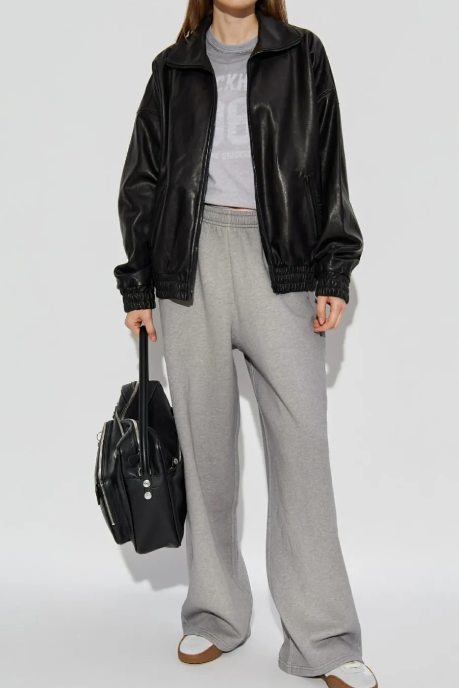 Acne Studios GREY T-shirt with print