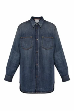 Acne Studios NAVY BLUE Denim shirt