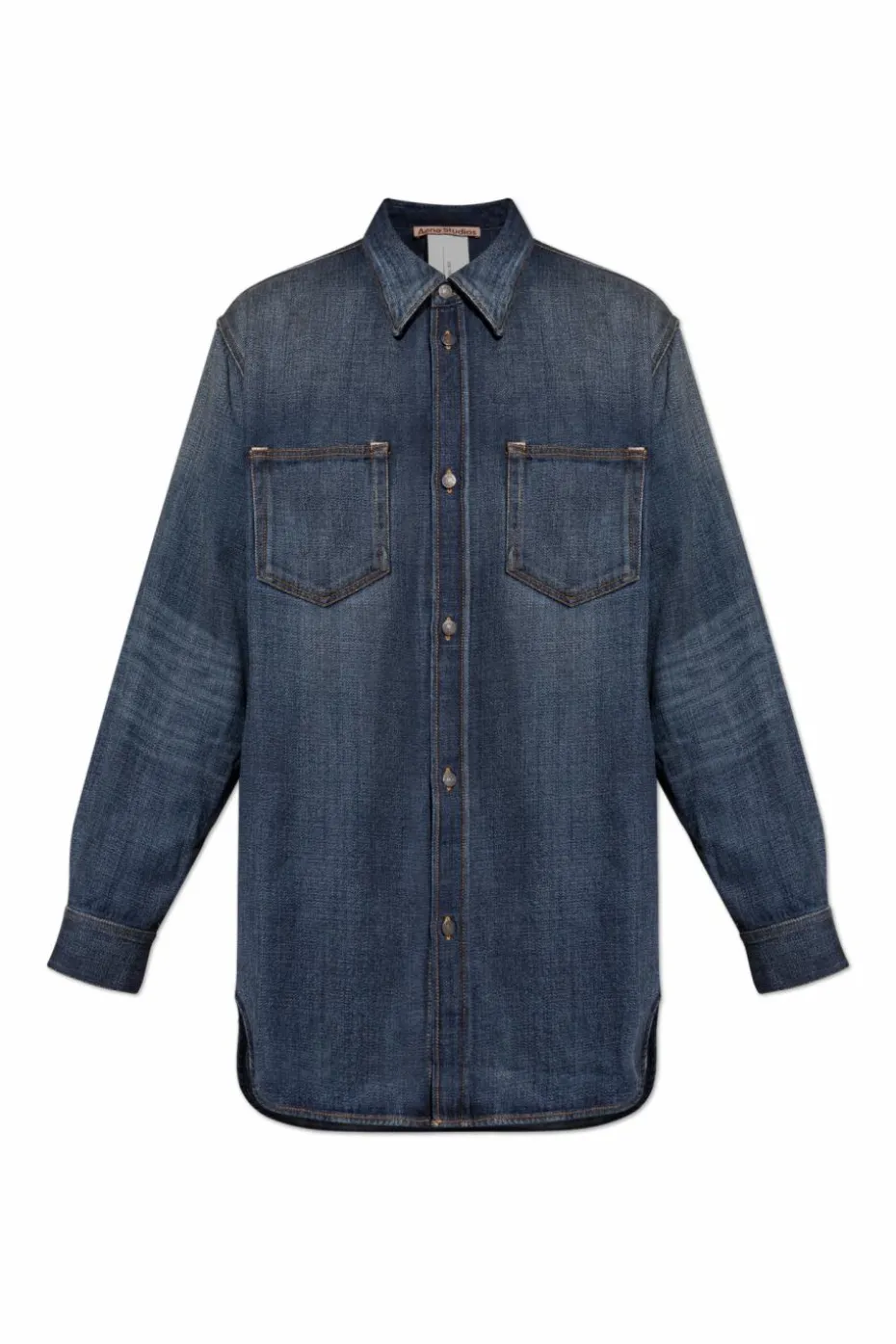 Acne Studios NAVY BLUE Denim shirt