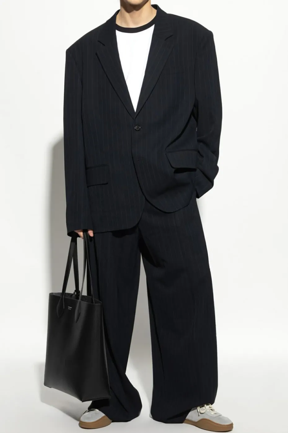 Acne Studios NAVY BLUE Pinstripe Blazer