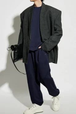 Acne Studios NAVY BLUE Sweatshirt with logo