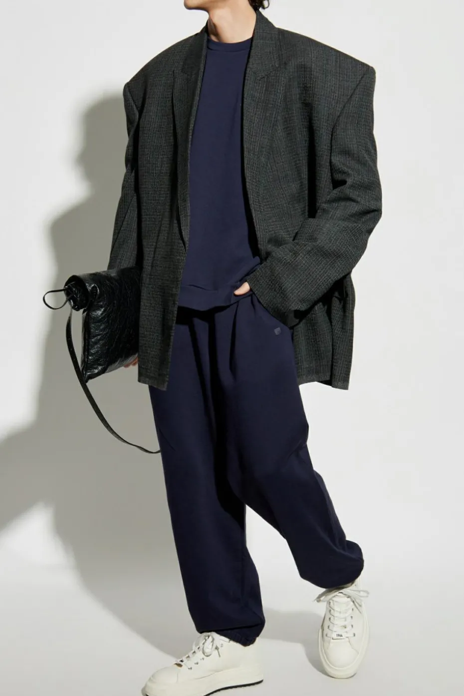 Acne Studios NAVY BLUE Sweatshirt with logo
