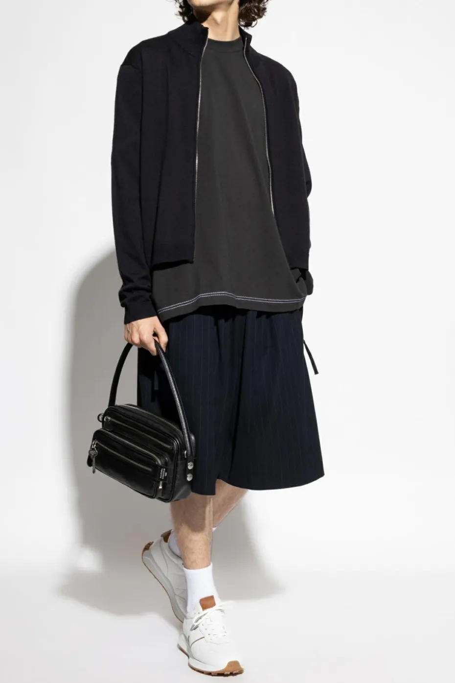 Acne Studios NAVY BLUE Wool cardigan