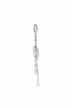 Acne Studios SILVER Earring with Pearl
