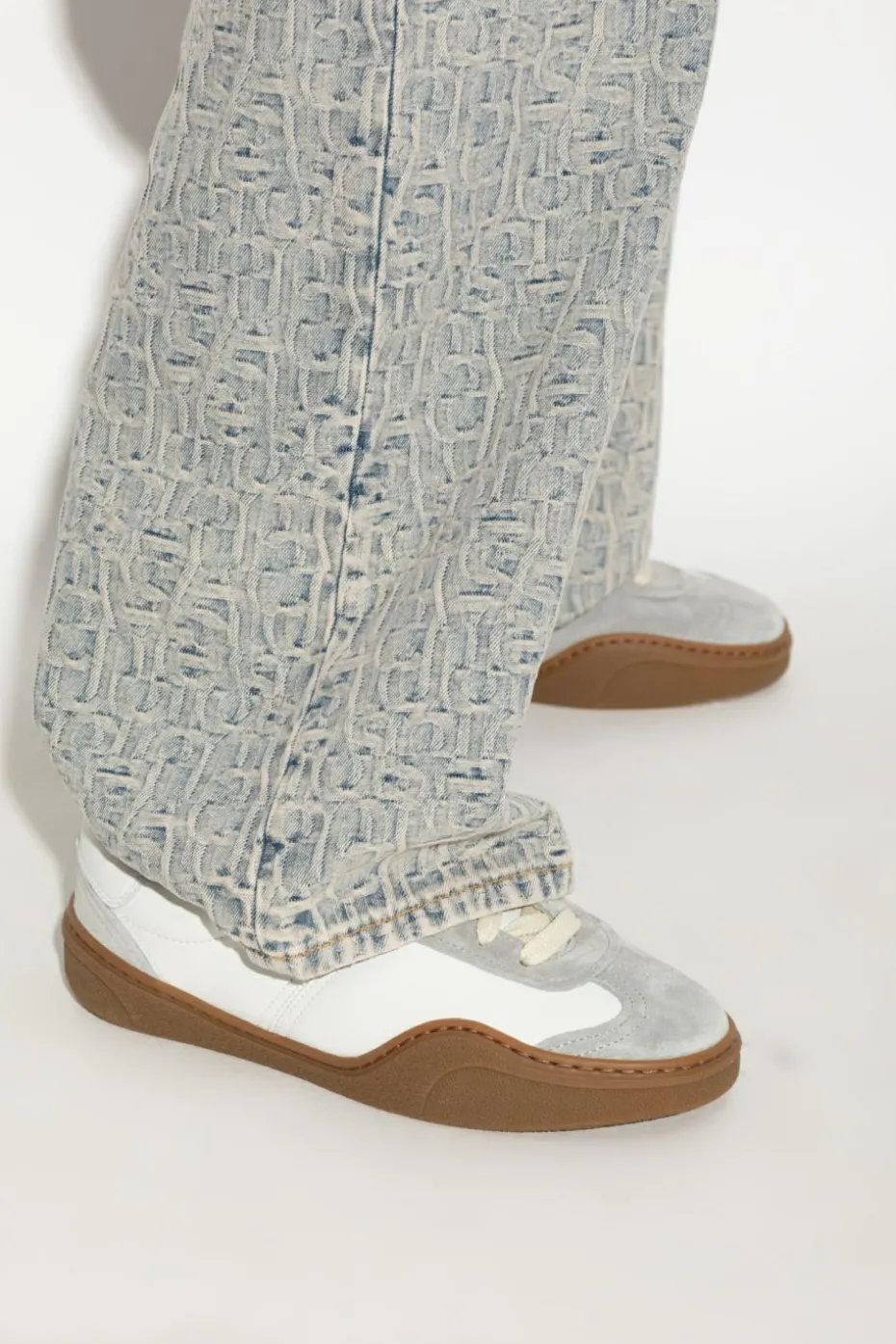 Acne Studios WHITE Sneakers Bars
