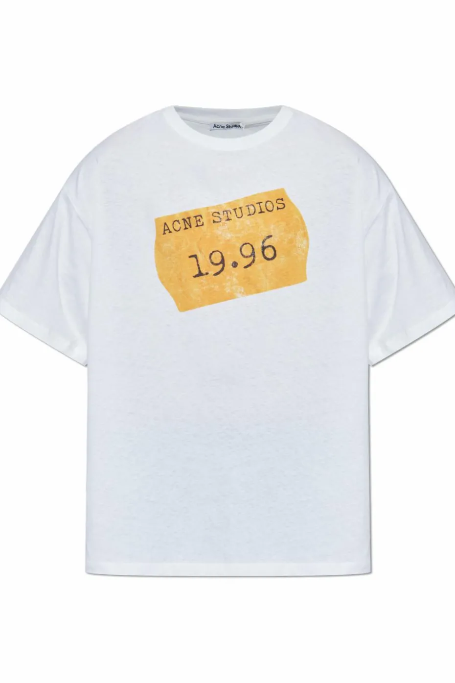 Acne Studios WHITE T-shirt with logo