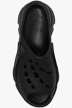 ADIDAS by Stella McCartney BLACK Platform slides