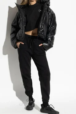 ADIDAS by Stella McCartney BLACK Padded jacket with logo