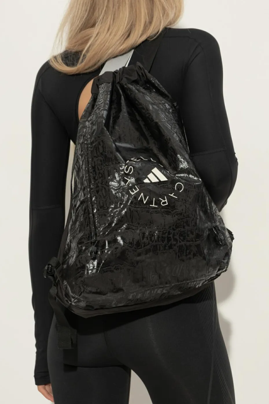 ADIDAS by Stella McCartney BLACK Backpack with logo