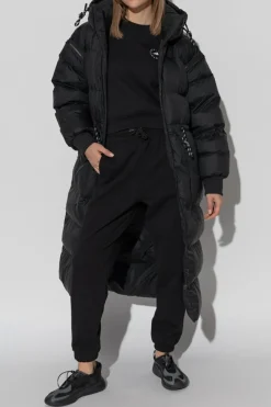 ADIDAS by Stella McCartney BLACK Quilted coat