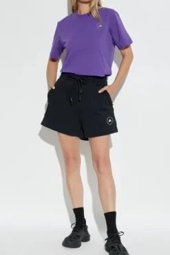 ADIDAS by Stella McCartney PURPLE T-shirt with logo