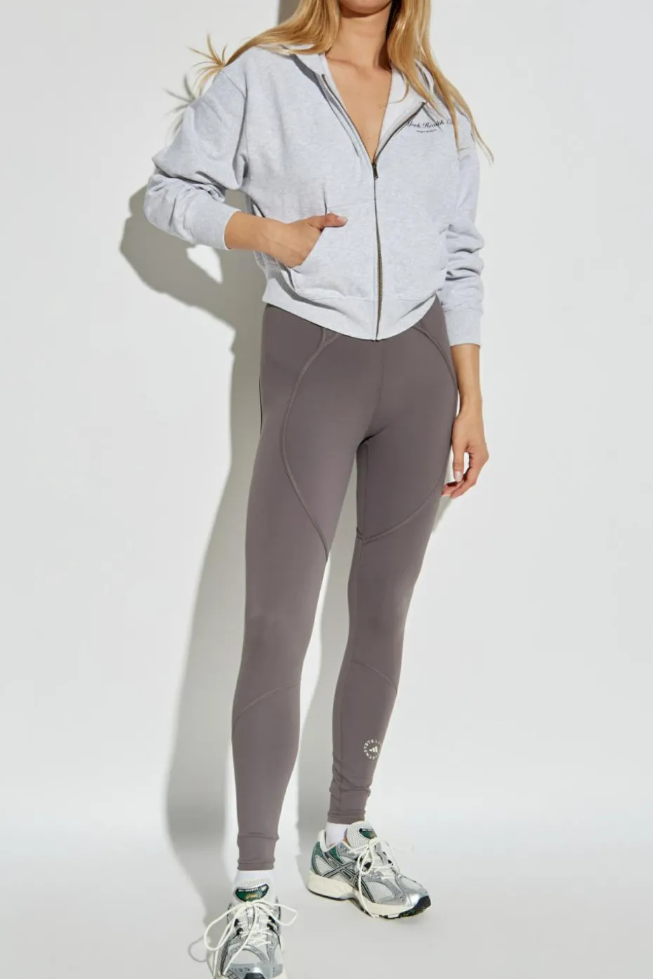 ADIDAS by Stella McCartney GREY Training leggings