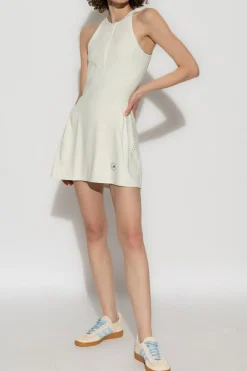 ADIDAS by Stella McCartney cream Training set: dress and shorts