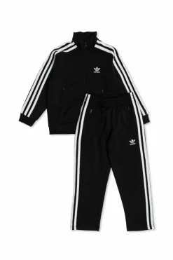 ADIDAS Kids BLACK Set: pants and sweatshirt